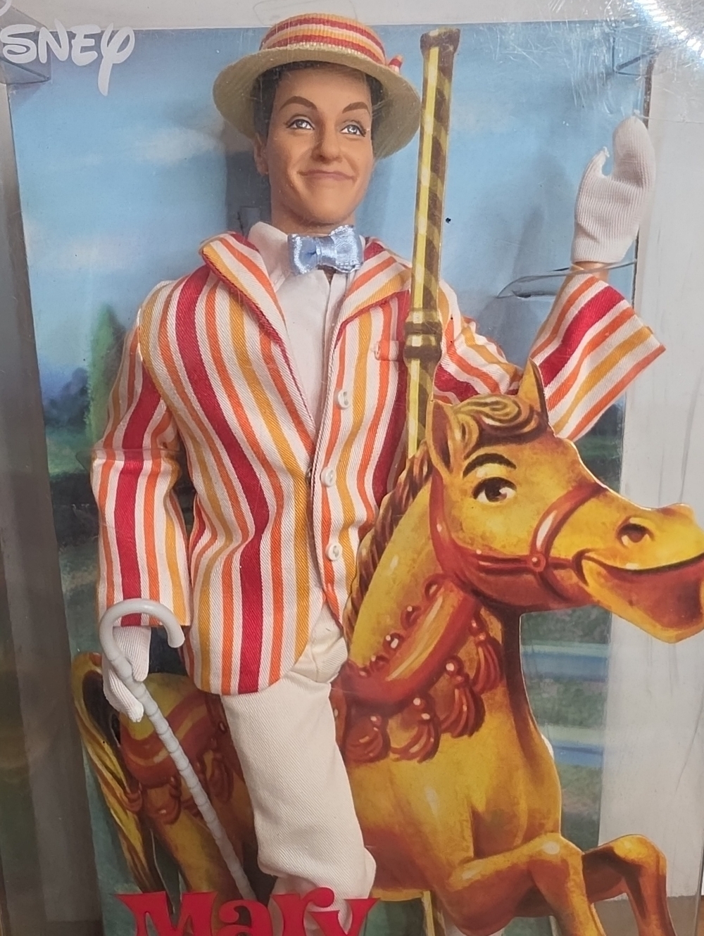 2007 Disney Mary Poppins & Bert Pink Label BARBIE Collectible Dolls - Picture 5 of 9